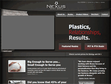 Tablet Screenshot of nexusresingroup.com